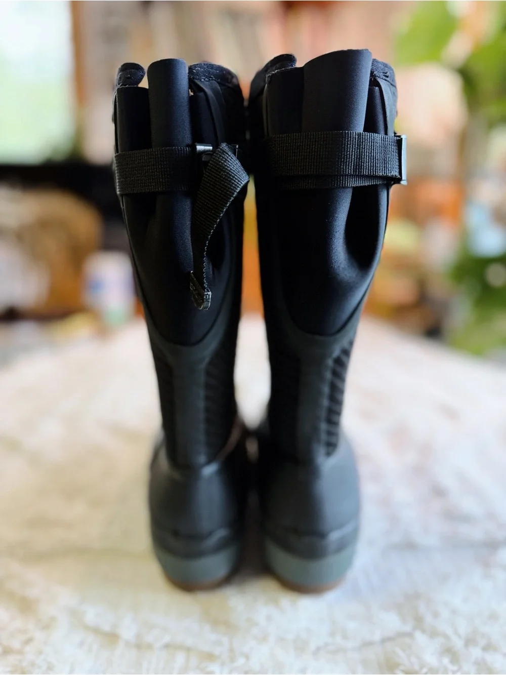 BOGS Crandall II Tall Adjustable Black Waterproof Winter Boots Women’s 6